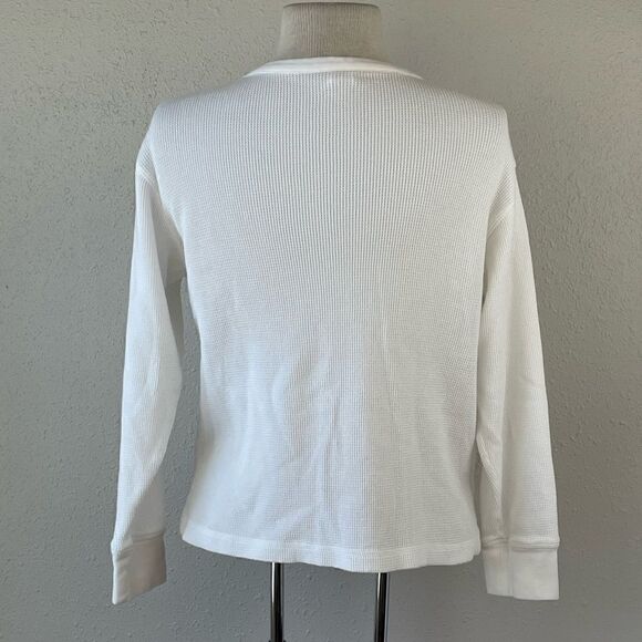 EUC Gymboree Kids White Long John Style Summit Patrol Long Sleeve Top 10 - Picture 4 of 5